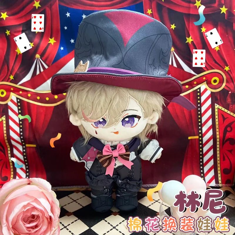 Игра Genshin Impact Lyney Magician Косплей милая мягкая плюшевая кукла 20 см хлопковая сменная одежда наряд мягкая плюшевая игрушка подарок
Игра Genshin Impact Lyney Magician Косплей милая мягкая плюшевая кукла 20 см хлопковая сменная одежда наряд мягкая плюшевая игрушка подарок