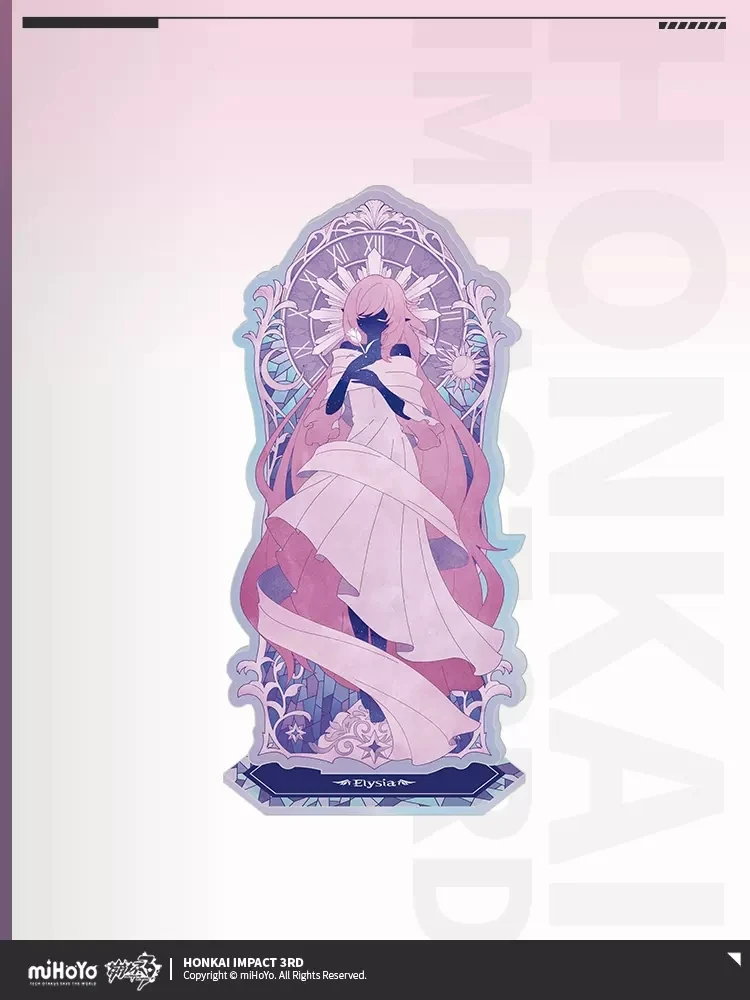 Anime Games Honkai Impact 3 Cosplay Elysia HONKAl IMPRESSION Because Of You Theme Series Acrylic Stand Decoration Gift
Anime Games Honkai Impact 3 Cosplay Elysia HONKAl IMPRESSION Because Of You Theme Series Acrylic Stand Decoration Gift