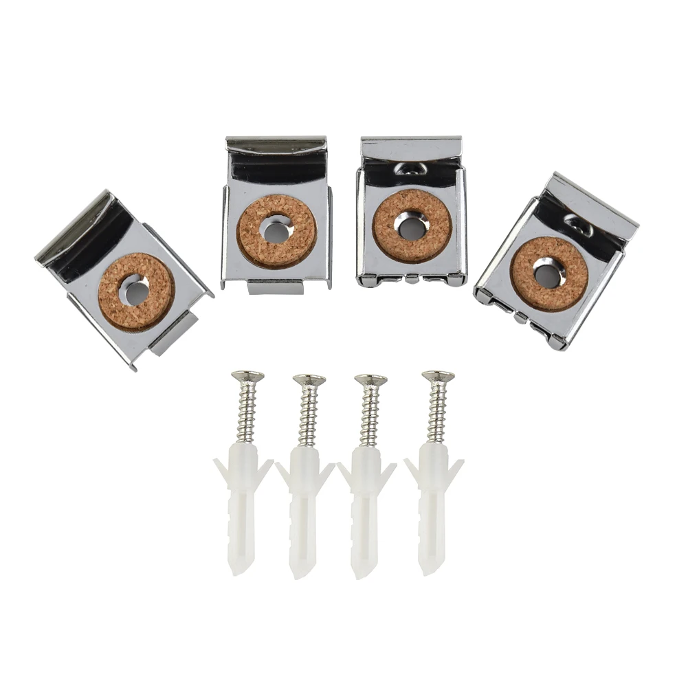 Chrome Glass Bracket Glass Bracket Chrome Metal Easy To Install Mounting Hanger Clamp Silver Wall Hanging 4pcs
Chrome Glass Bracket Glass Bracket Chrome Metal Easy To Install Mounting Hanger Clamp Silver Wall Hanging 4pcs