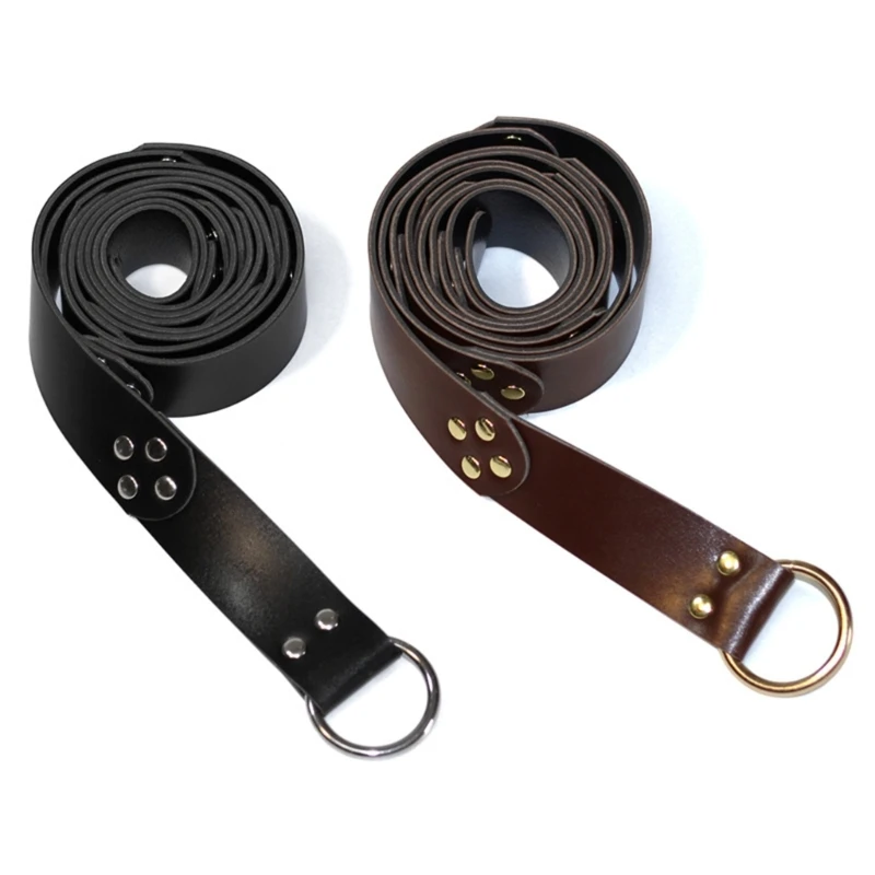 Fashion Medieval Rivet Stud Waist Belt for Men Women Vintage Knights Costume Circular Waistband RingBuckle Waist Belt
Fashion Medieval Rivet Stud Waist Belt for Men Women Vintage Knights Costume Circular Waistband RingBuckle Waist Belt