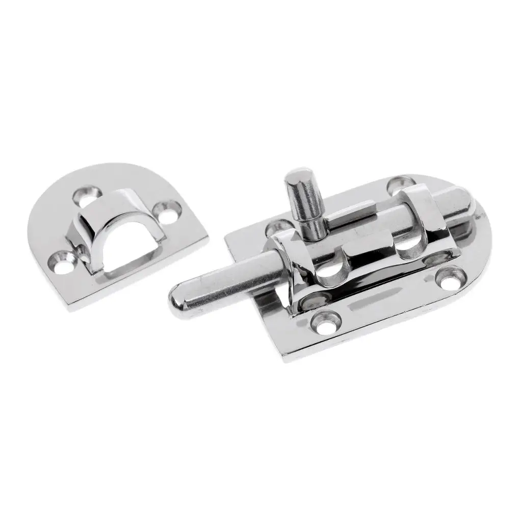 

Boat Barrel Slide Bolt Door Latch Lock Heavy Duty Marine 316 Stainless Steel