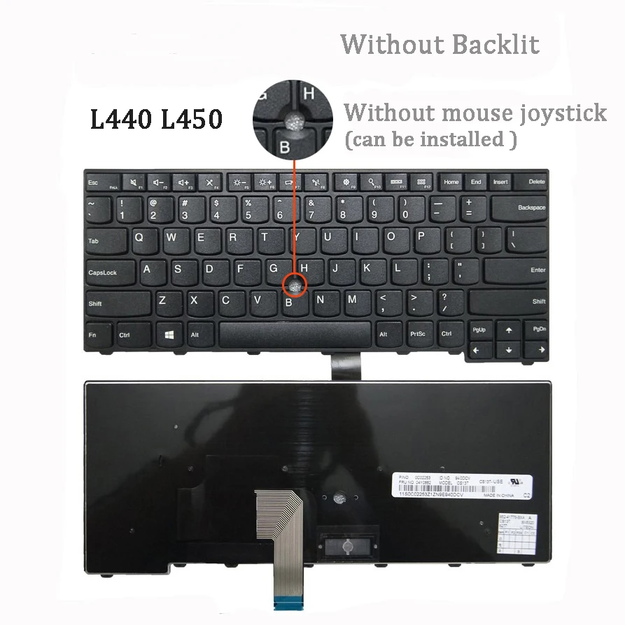 New ORIGINAL Laptop Keyboard For Lenovo Thinkpad T450 T460 T450S L440 L450 L460 L470 T431S New ORIGINAL Laptop Keyboard For Lenovo Thinkpad T450 T460 T450S L440 L450 L460 L470 T431S