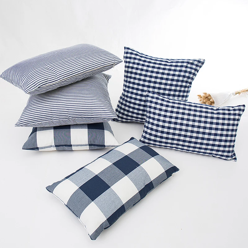 45x45cm Cushion Cover Pillowcase Pillowslip Sofa Throw Pillow Cover Plaid Stripe Blue 30x50cm Pillow Cover Geometry Pillowcase
45x45cm Cushion Cover Pillowcase Pillowslip Sofa Throw Pillow Cover Plaid Stripe Blue 30x50cm Pillow Cover Geometry Pillowcase