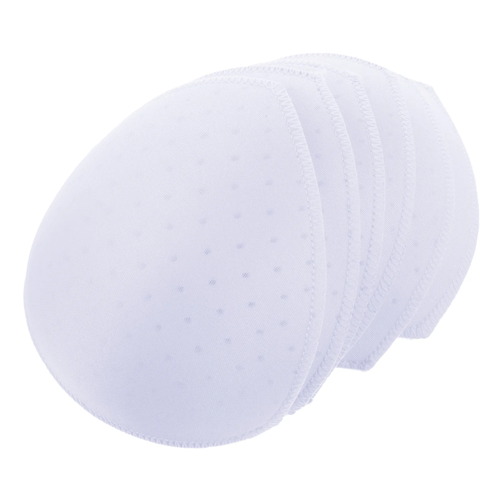 

3 Pairs Swimsuit Breast Pad Inserts Padded Push Up Medium Thick Sponge Pads White for Bikini