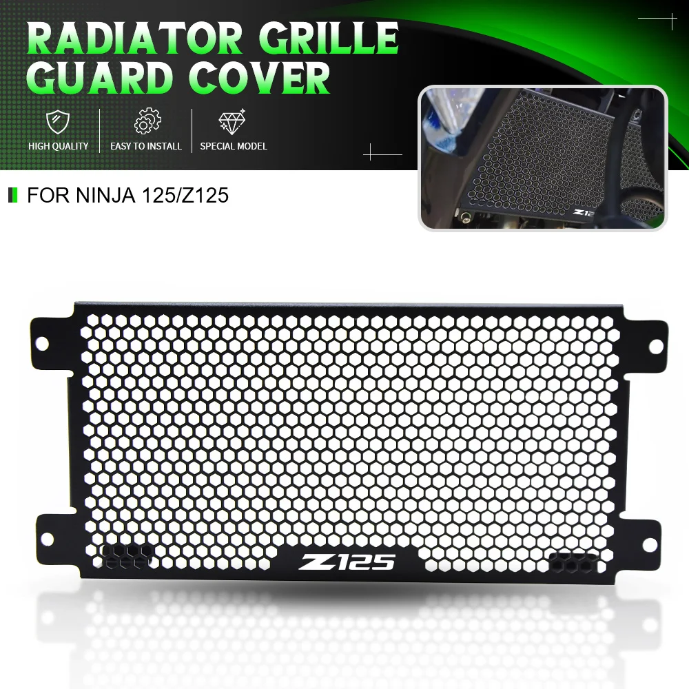 FOR Kawasaki Ninja 125 Z125 Ninja125 2019 2020 2021 2022 2023 Radiator Grille Mesh Cover Shield Engine Cooler Protective Guard
FOR Kawasaki Ninja 125 Z125 Ninja125 2019 2020 2021 2022 2023 Radiator Grille Mesh Cover Shield Engine Cooler Protective Guard