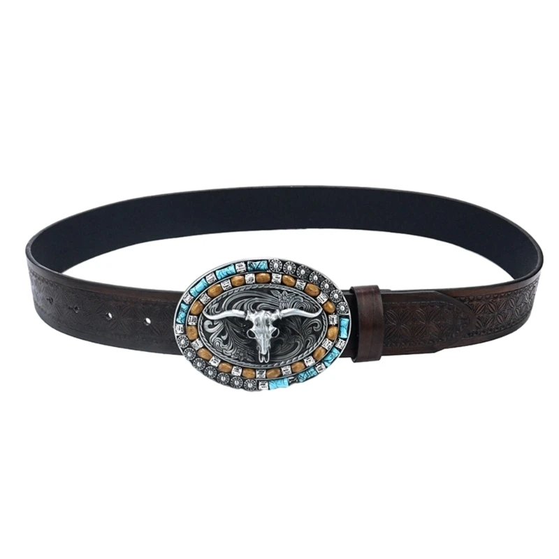 MXMB Man Relief Bull Head Belt for Dresses Teens Waist Belt Non-slip Belt for Jeans
MXMB Man Relief Bull Head Belt for Dresses Teens Waist Belt Non-slip Belt for Jeans