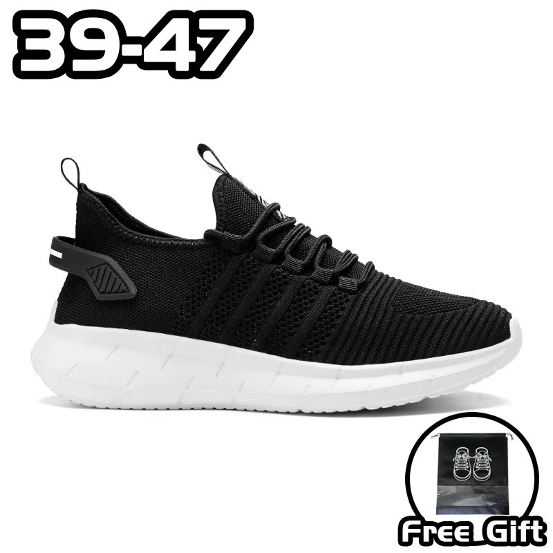 

OEING Casual Sneakers for Men Spring and Autumn Large Size 39-47 Mesh Breathing EVA Outsole Comfortable Soft Shoes for Men