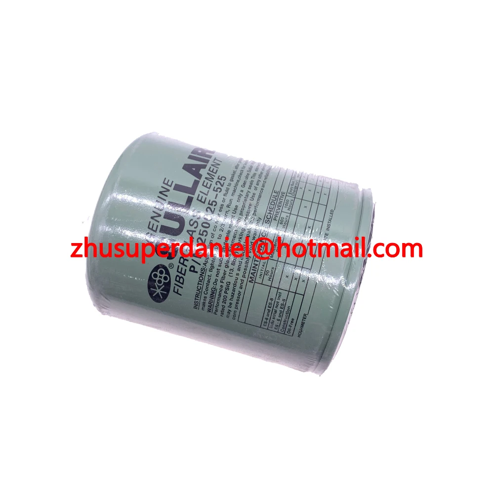 4pcs/lot 250025-525 Sullair air screw compressor oil filter element OF 
4pcs/lot 250025-525 Sullair air screw compressor oil filter element OF