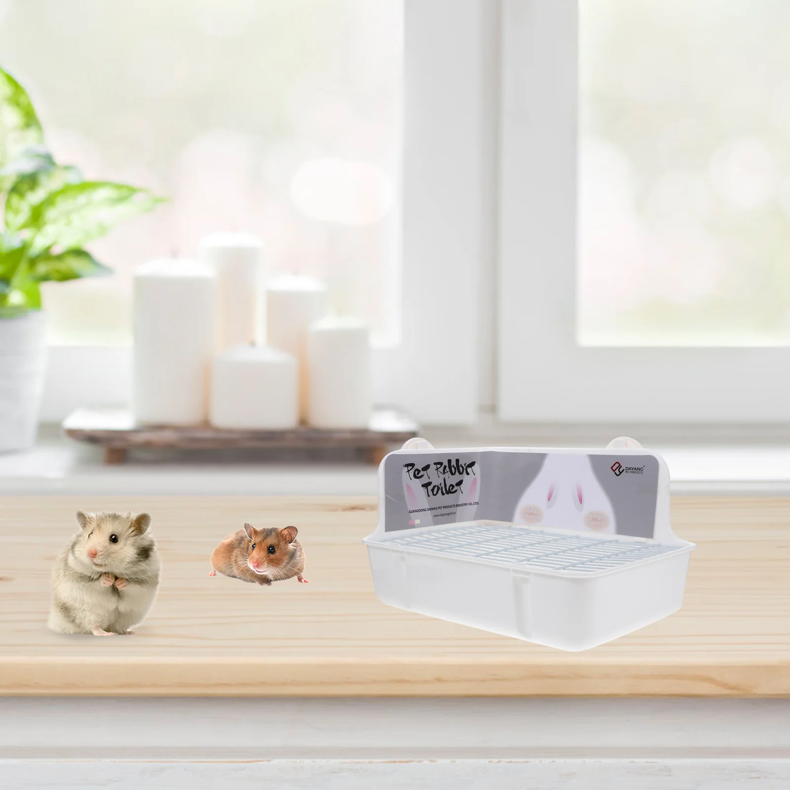 Plastic Pet Toilet Bunny Litter Pan Hamster Trash Can Corner Training Aid Potty Pad Holder Rabbit
Plastic Pet Toilet Bunny Litter Pan Hamster Trash Can Corner Training Aid Potty Pad Holder Rabbit