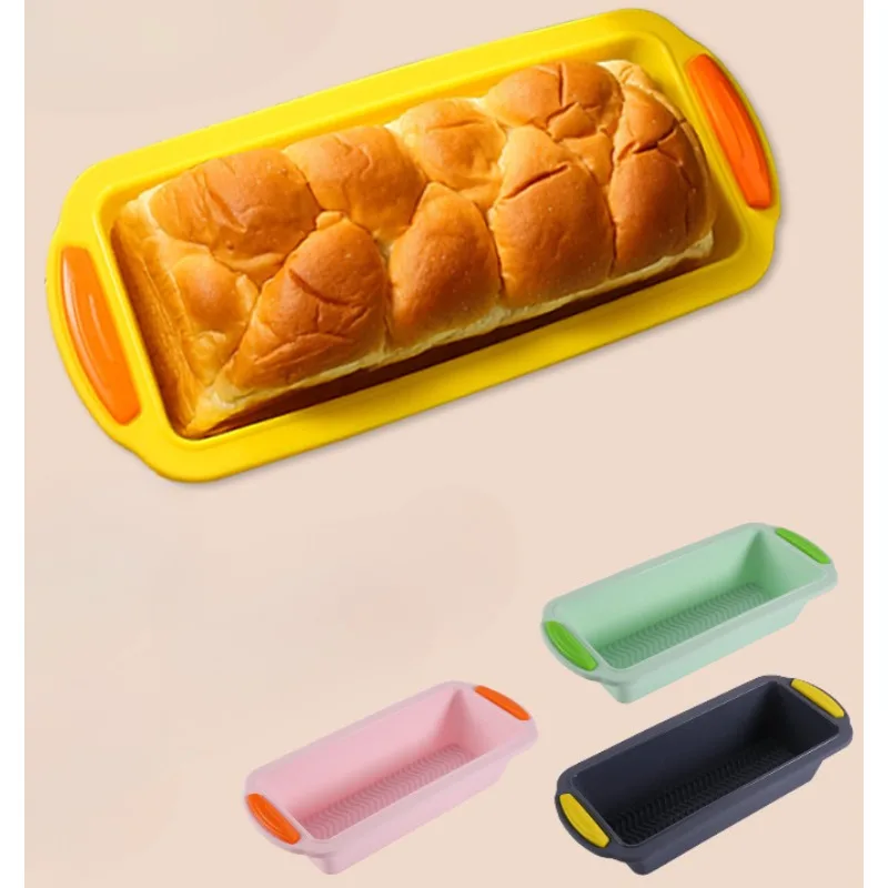 Silicone cake baking molds non-stick rectangular toast French bread household oven silicone baking pan kitchen baking tools
Silicone cake baking molds non-stick rectangular toast French bread household oven silicone baking pan kitchen baking tools