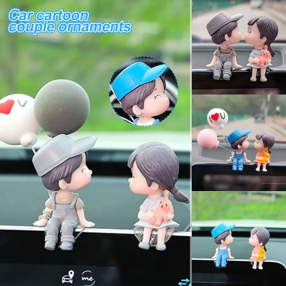 Car Animation Couple Decoration Cute Cartoon Action Figure Balloon Decoration Car Interior Instrument Accessories
Car Animation Couple Decoration Cute Cartoon Action Figure Balloon Decoration Car Interior Instrument Accessories