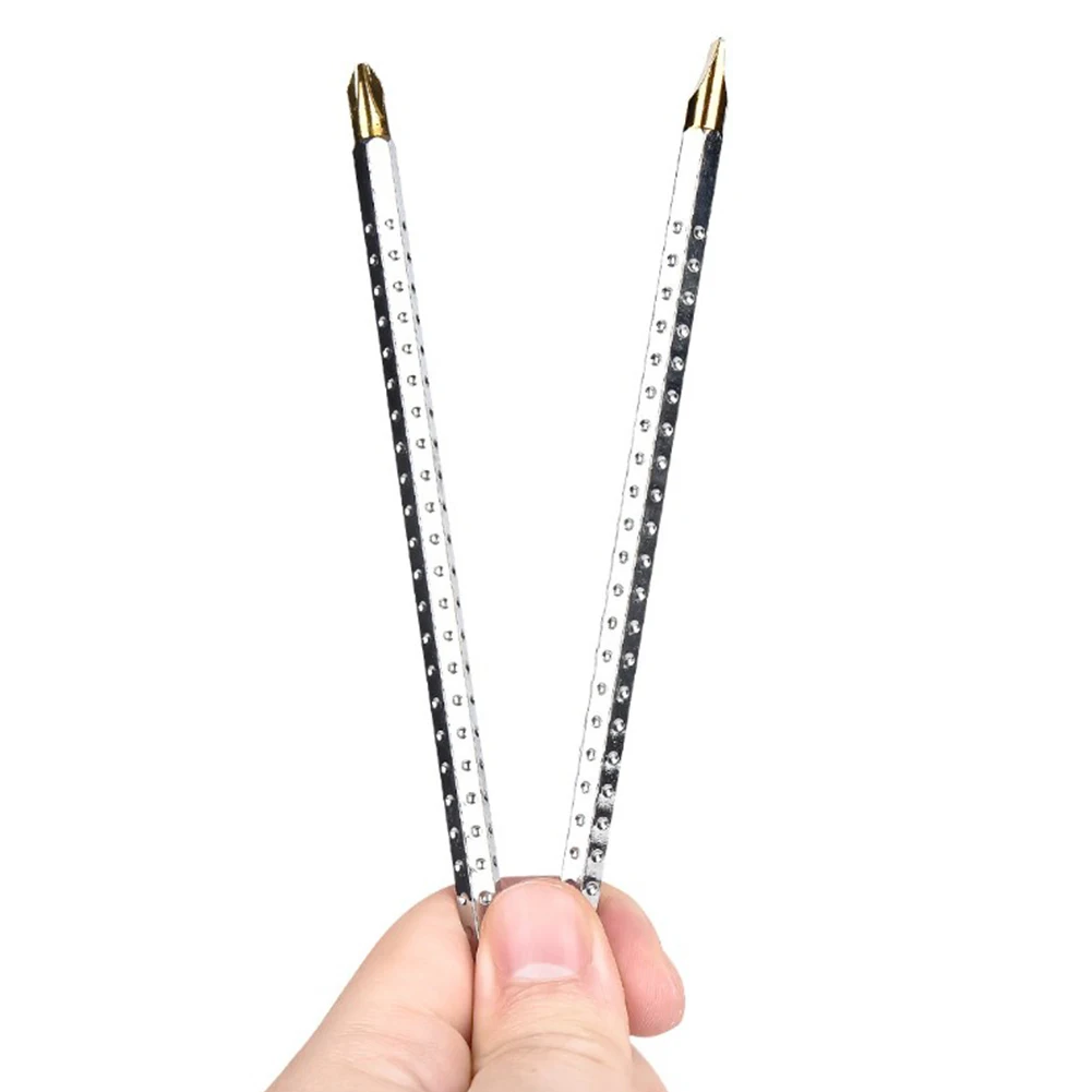 2pcs Set Ratchet Screwdriver Adjustable Telescopic Double Head Ratchet Handle Screwdriver Bit Slotted Cross Screw Driver
2pcs Set Ratchet Screwdriver Adjustable Telescopic Double Head Ratchet Handle Screwdriver Bit Slotted Cross Screw Driver