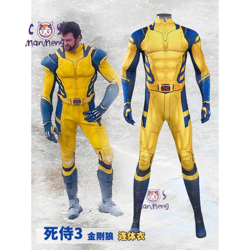 Новинка, костюм Росомаха Дэдпула 3, костюм супергероя для косплея Zentai, полный комплект с босоножной обувью, мужская одежда на Хэллоуин ручной работы
Новинка, костюм Росомаха Дэдпула 3, костюм супергероя для косплея Zentai, полный комплект с босоножной обувью, мужская одежда на Хэллоуин ручной работы