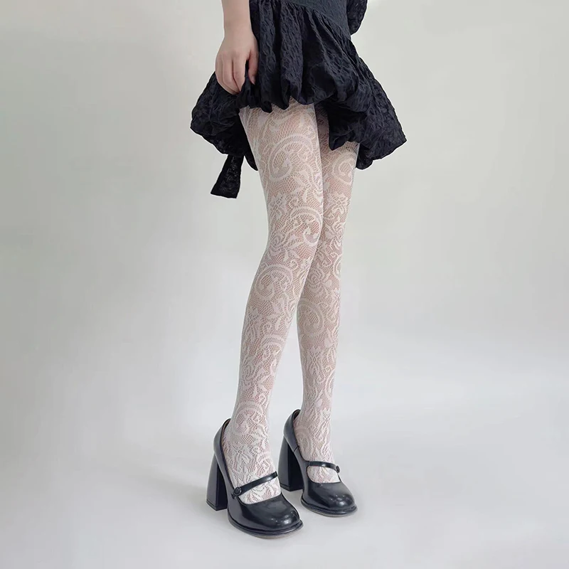 Новинка, женские леггинсы с цветочным рисунком, прозрачные колготки, колготки для платья, датой, клубной уличной одежды 
Новинка, женские леггинсы с цветочным рисунком, прозрачные колготки, колготки для платья, датой, клубной уличной одежды