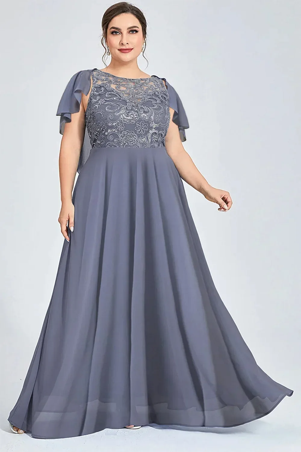 Plus Size Mother of the Bride Dresses 2024 A-Line O-neck Floor-Length Lace Pleated Formal Wedding Guest Dresses Vestidos de Gala
Plus Size Mother of the Bride Dresses 2024 A-Line O-neck Floor-Length Lace Pleated Formal Wedding Guest Dresses Vestidos de Gala