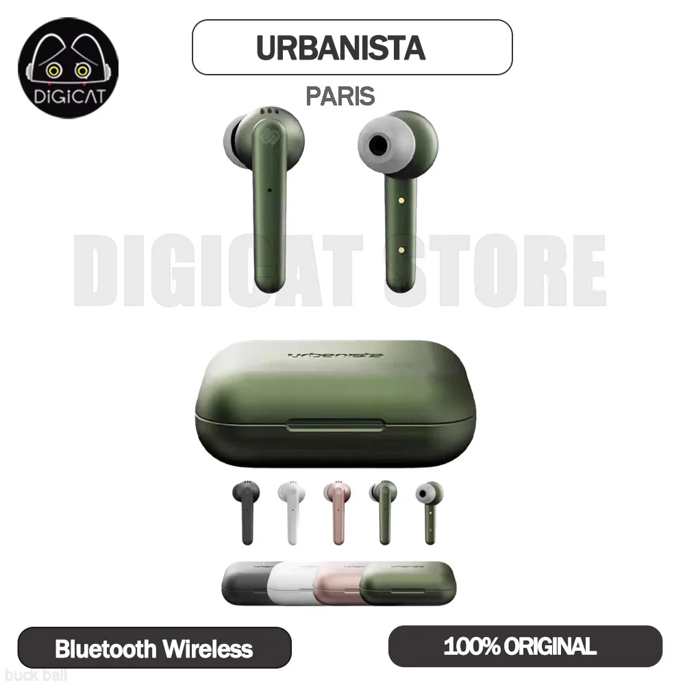 URBANISTA Paris Earbuds Bluetooth Wireless Earphones In-Ear Ergonomic Design Headset Hi-Res ANC Noise Reduction Bass Headphones
URBANISTA Paris Earbuds Bluetooth Wireless Earphones In-Ear Ergonomic Design Headset Hi-Res ANC Noise Reduction Bass Headphones
