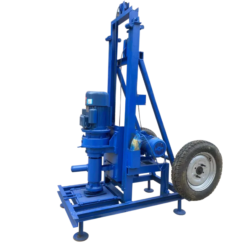 Diesel hydraulic drilling machine high-power electric well drilling equipment agricultural household deep well drilling rig
Diesel hydraulic drilling machine high-power electric well drilling equipment agricultural household deep well drilling rig