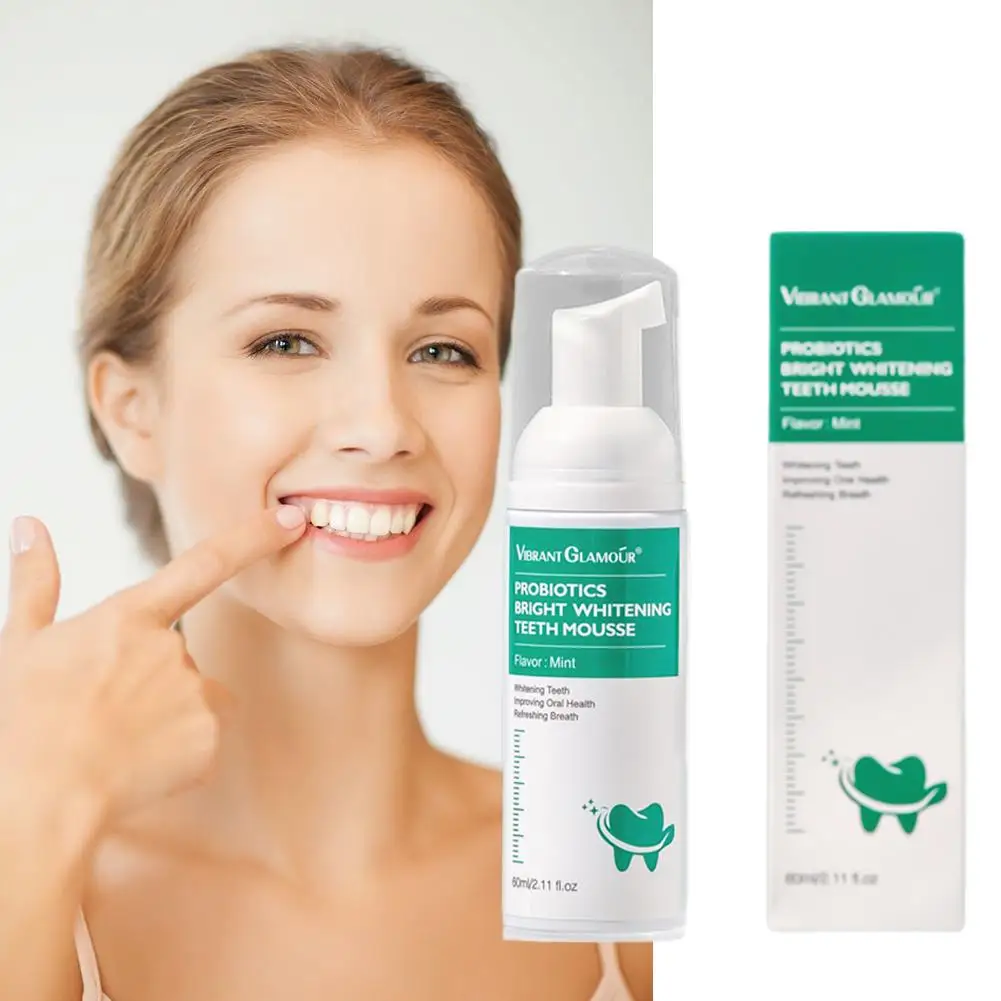 60ml Toothpaste Cleaning Mousse Whitening Oral Stain Stains Tooth Bleaching Product Plaque Hygiene Remover Oral S5W2
60ml Toothpaste Cleaning Mousse Whitening Oral Stain Stains Tooth Bleaching Product Plaque Hygiene Remover Oral S5W2