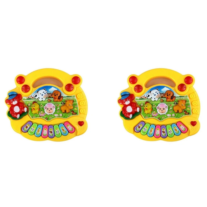 2X игрушка для раннего развития для детей 1 год, ферма, пианино, музыка, развивающие игрушки, детский музыкальный инструмент (желтый)
2X игрушка для раннего развития для детей 1 год, ферма, пианино, музыка, развивающие игрушки, детский музыкальный инструмент (желтый)