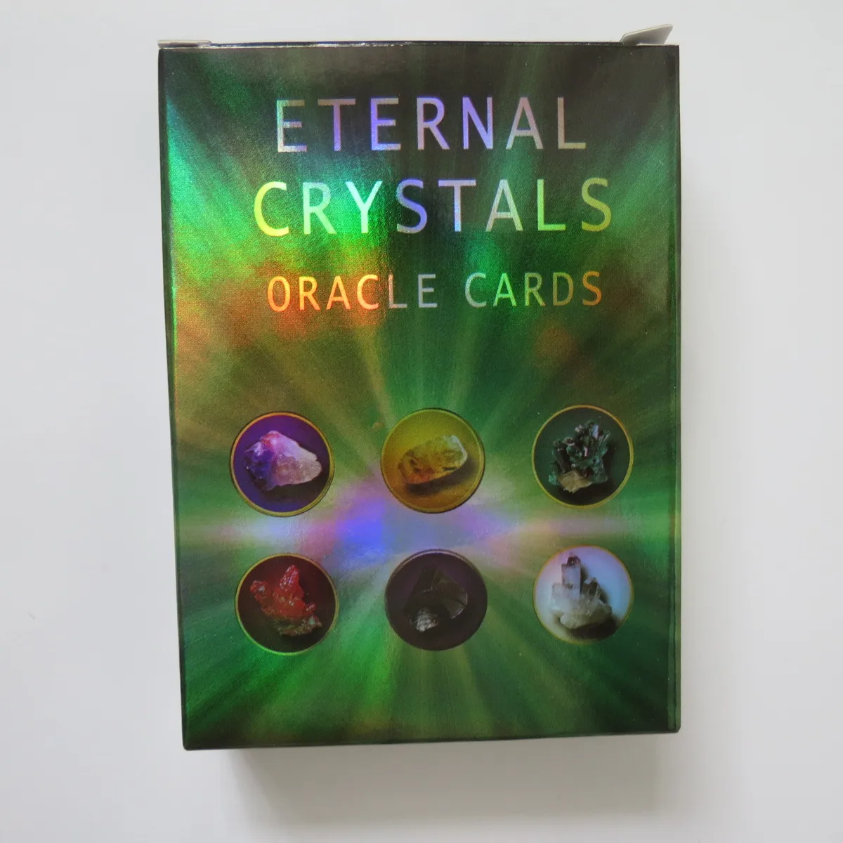 

new Tarot cards oracles deck mysterious divination Eternal Crystals oracles cards for women girls cards game board game