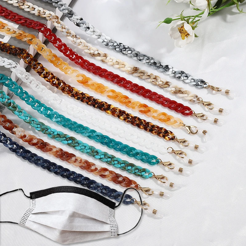 10 Colors Fashion Wide Acrylic Sunglasses Chain Women Reading Glasses Hanging Neck Chain Largands Glasses Chain Eyeglasses Strap
10 Colors Fashion Wide Acrylic Sunglasses Chain Women Reading Glasses Hanging Neck Chain Largands Glasses Chain Eyeglasses Strap