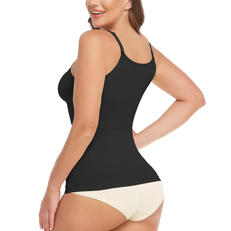 Camisole Shapewear for Plus Size Women Tummy Control Shapewear Shaping Tank Tops Slimming Body Shaper Compression Vest Underwear Camisole Shapewear for Plus Size Women Tummy Control Shapewear Shaping Tank Tops Slimming Body Shaper Compression Vest Underwear