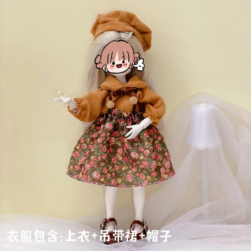 6 Points Bjd Doll Clothes Accessories 30cm Doll Dress Suspenders Fashion Suit Lolita Girl Dress DIY Toy Children's Birthday Gift
6 Points Bjd Doll Clothes Accessories 30cm Doll Dress Suspenders Fashion Suit Lolita Girl Dress DIY Toy Children's Birthday Gift