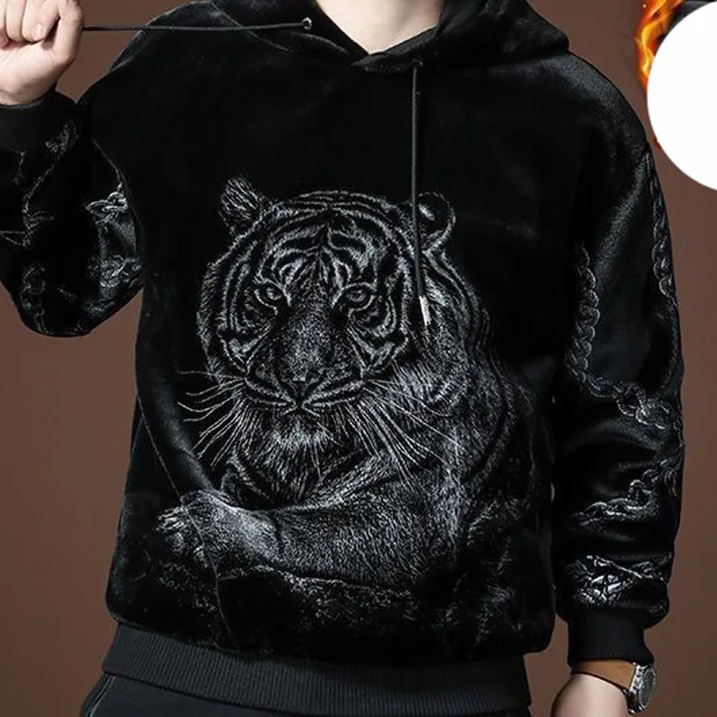 Winter KPOP Fashion Style Harajuku Slim Fit Outerwear Casual All Match Ropa Hombre Thick Insert Long Sleeve Hooded Sweatshirt 
Winter KPOP Fashion Style Harajuku Slim Fit Outerwear Casual All Match Ropa Hombre Thick Insert Long Sleeve Hooded Sweatshirt