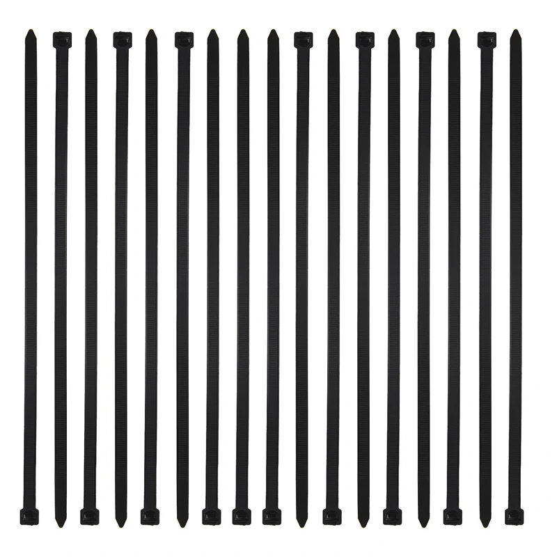 Zip Ties 12 Inch Heavy Duty Zip Ties With 120 Pounds Tensile Strength, Black Cable Ties, 100 Pieces
Zip Ties 12 Inch Heavy Duty Zip Ties With 120 Pounds Tensile Strength, Black Cable Ties, 100 Pieces