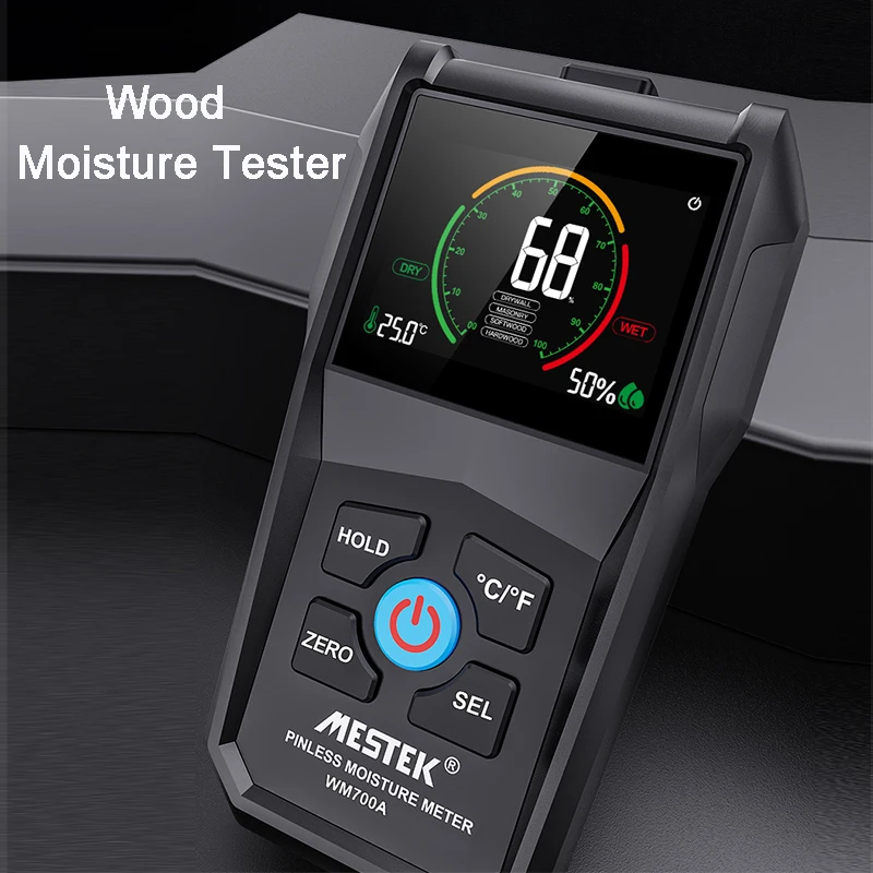 MESTEK Non-Contact Color Screen Wood Moisture Meter Hygrometer Timber Damp Detector Digital Electromagnetic Wood Humidity Tester
MESTEK Non-Contact Color Screen Wood Moisture Meter Hygrometer Timber Damp Detector Digital Electromagnetic Wood Humidity Tester