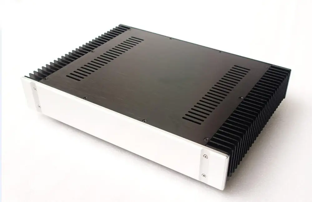 Усилитель мощности, алюминиевый корпус, DIY Hi-Fi усилитель, фоторазмер W430 H70 L311 мм
Усилитель мощности, алюминиевый корпус, DIY Hi-Fi усилитель, фоторазмер W430 H70 L311 мм