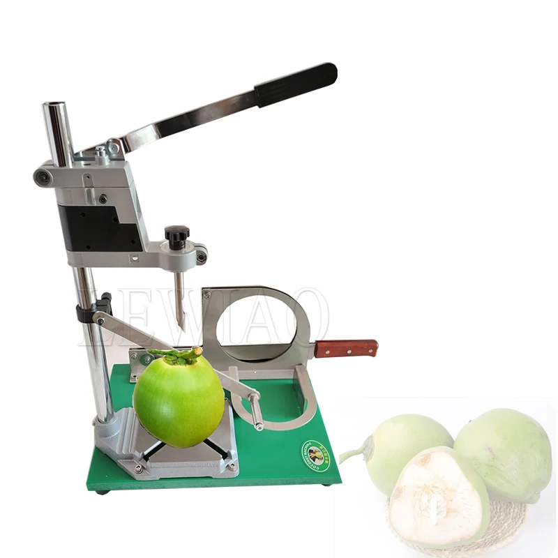 Кокосовый резак, ручная открывающаяся машина для кокосовых орехов, экономия усилий, сверлильный станок для укупорки крышек из нержавеющей стали
Кокосовый резак, ручная открывающаяся машина для кокосовых орехов, экономия усилий, сверлильный станок для укупорки крышек из нержавеющей стали