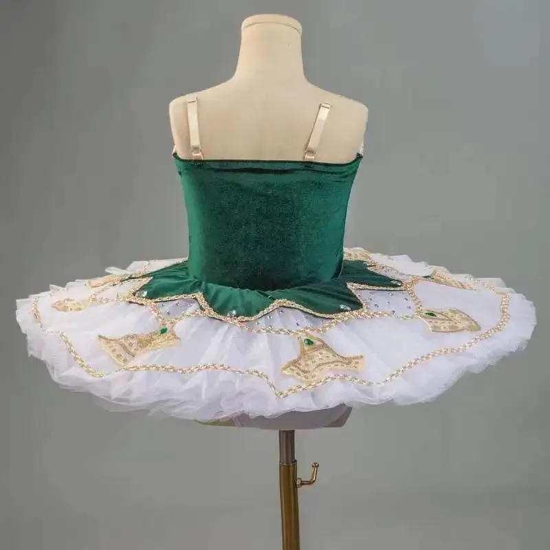 

Green Ballet Tutu Skirt Ballet For Children's Swan Lake Costume Red Ballet Outfit For Girls Dress Dance Clothes For Girls