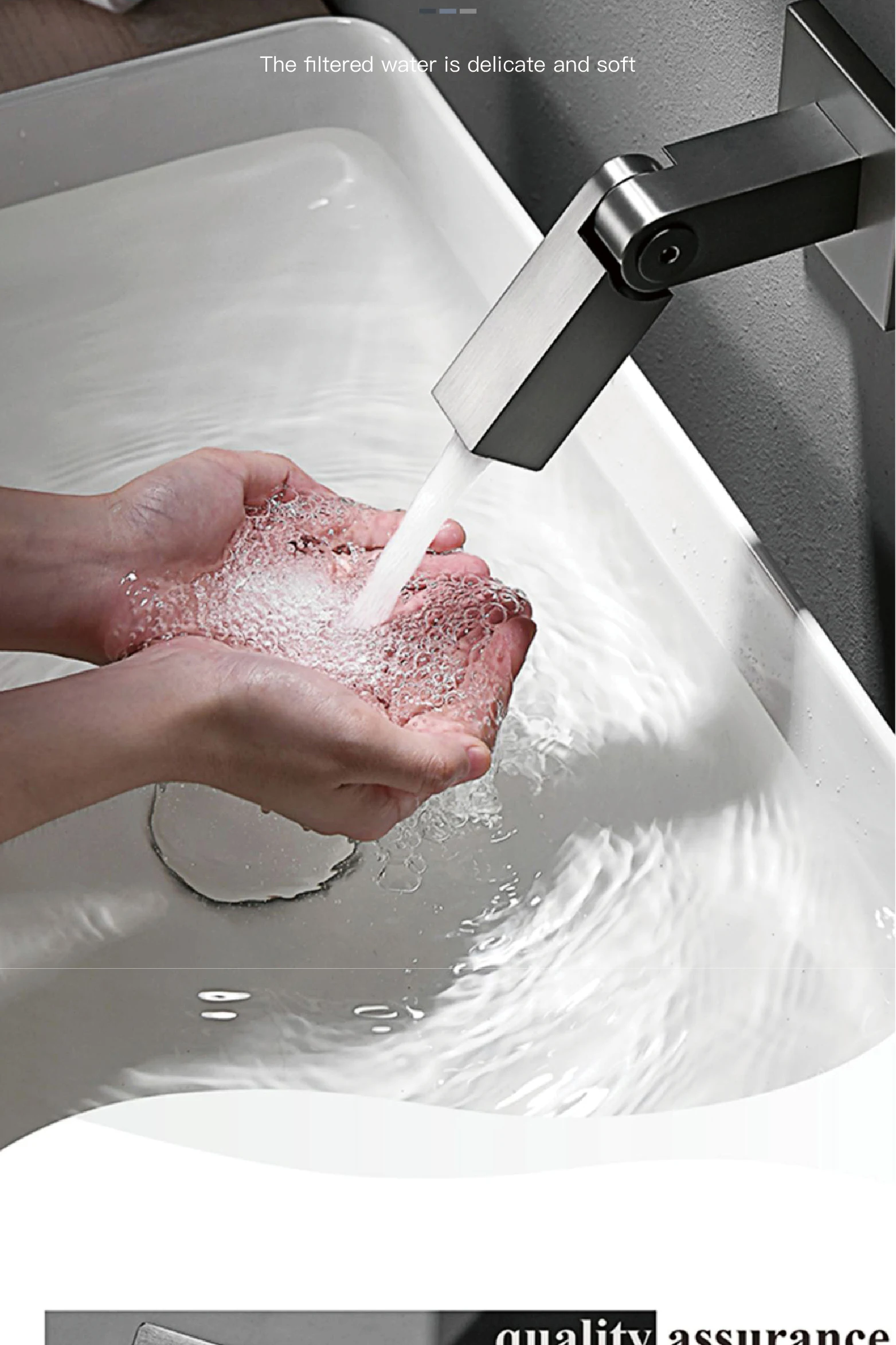 Luxury brass black bathroom faucet with wall mounted design Single handle constant temperature Cold & hot dual control basin Tap Luxury brass black bathroom faucet with wall mounted design Single handle constant temperature Cold & hot dual control basin Tap