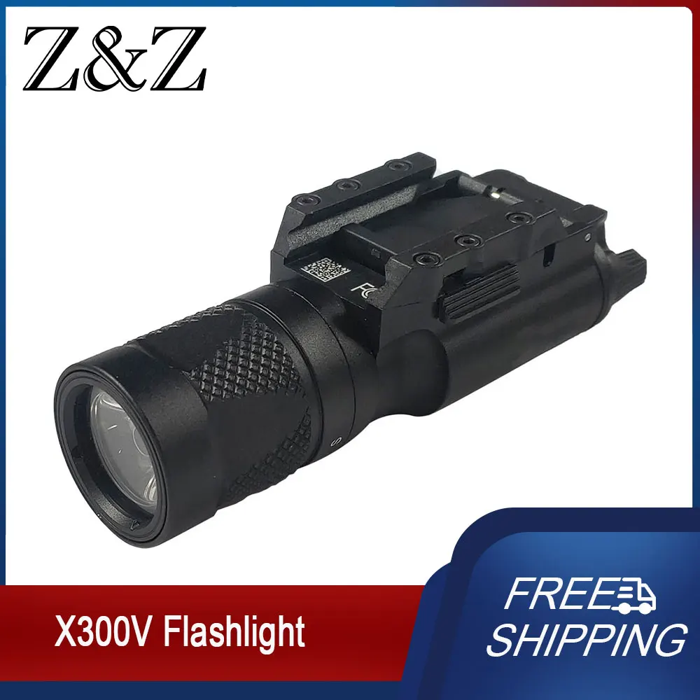 Weapon X300V LED Flash Lighting Latest CNC Metal High Output Weapon Flashlight Fit 20mm
Weapon X300V LED Flash Lighting Latest CNC Metal High Output Weapon Flashlight Fit 20mm