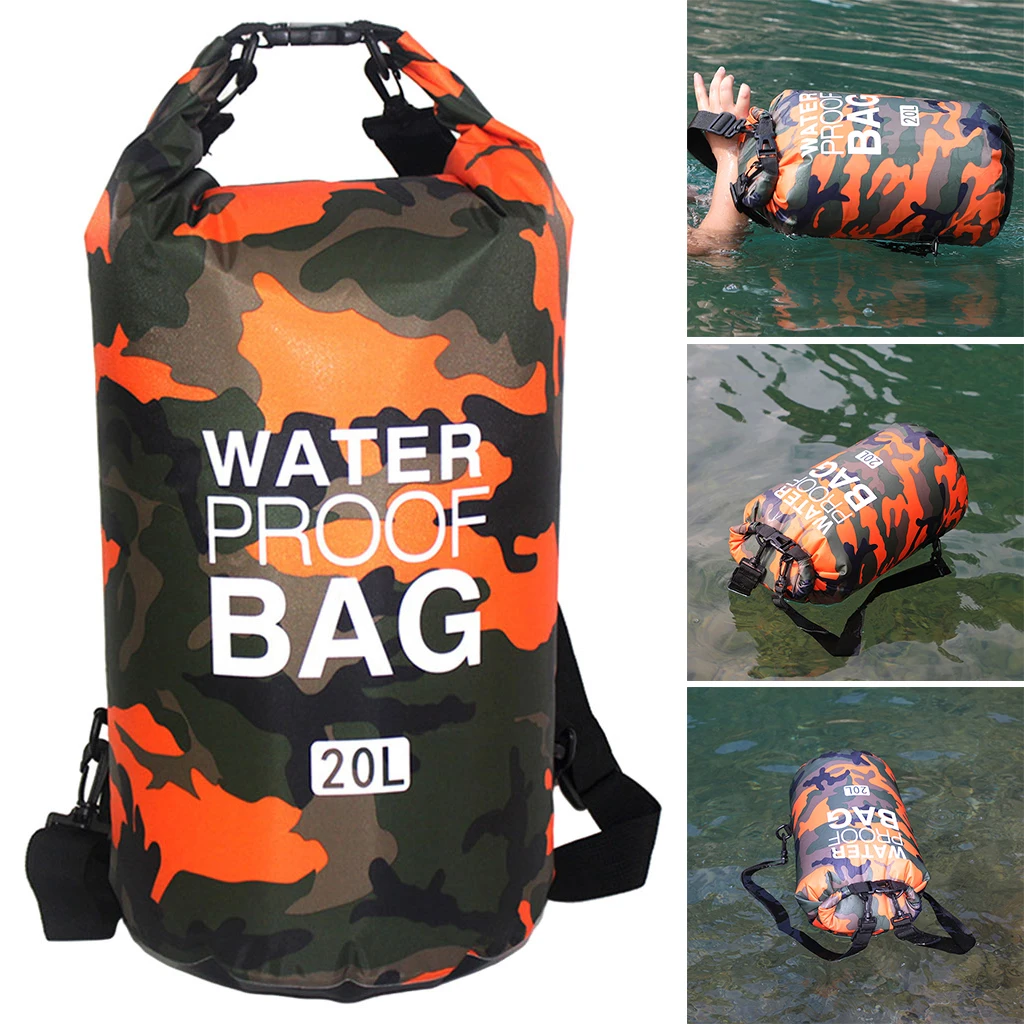 

2L/5L/10L/20L/30L Waterproof Dry Bag Fishing Swimming Rafting Kayaking River Trekking Floating Sailing Canoing Boating Water Bag