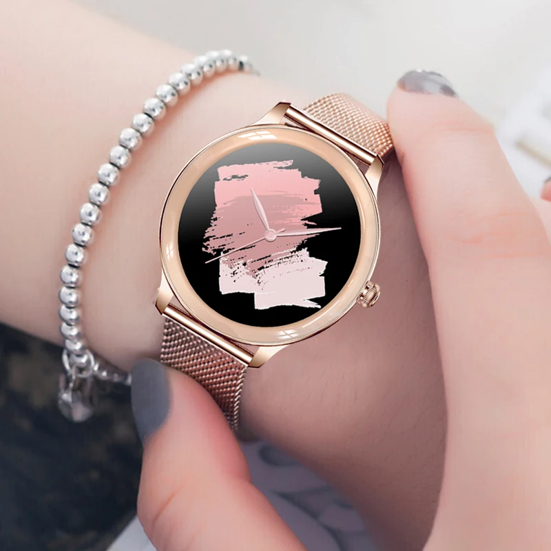 

Call Watch Women Sedentary Reminder New 1.09 Inch Full Screen Fashion Ladies Bracelet for Android ios