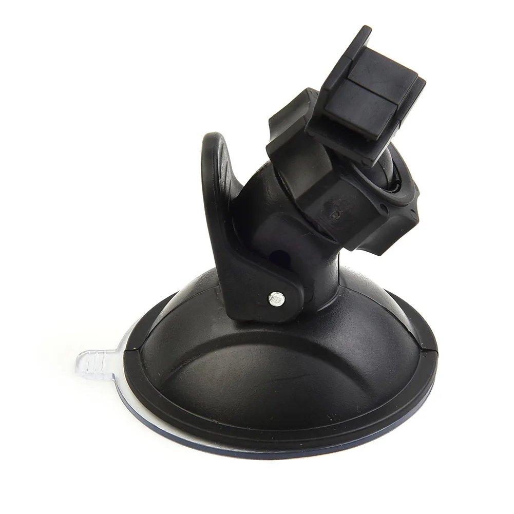 

Easy To Use Convenient To Carry Suction Cup Suction Cup Mount 1pcs Black L Head Plastic Car Video Recorder Mount