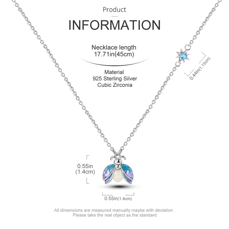 925 Sterling Silver Butterfly Necklace Dragonfly Flower Necklace Luminous Firefly Pendant Necklace For Women's Exquisite Jewelry 22 Mallzona Sd350e9adb20b450084eb148055b36e1ai 925 Sterling Silver Butterfly Necklace Dragonfly Flower Necklace Luminous Firefly Pendant Necklace For Women's Exquisite Jewelry Mallzona