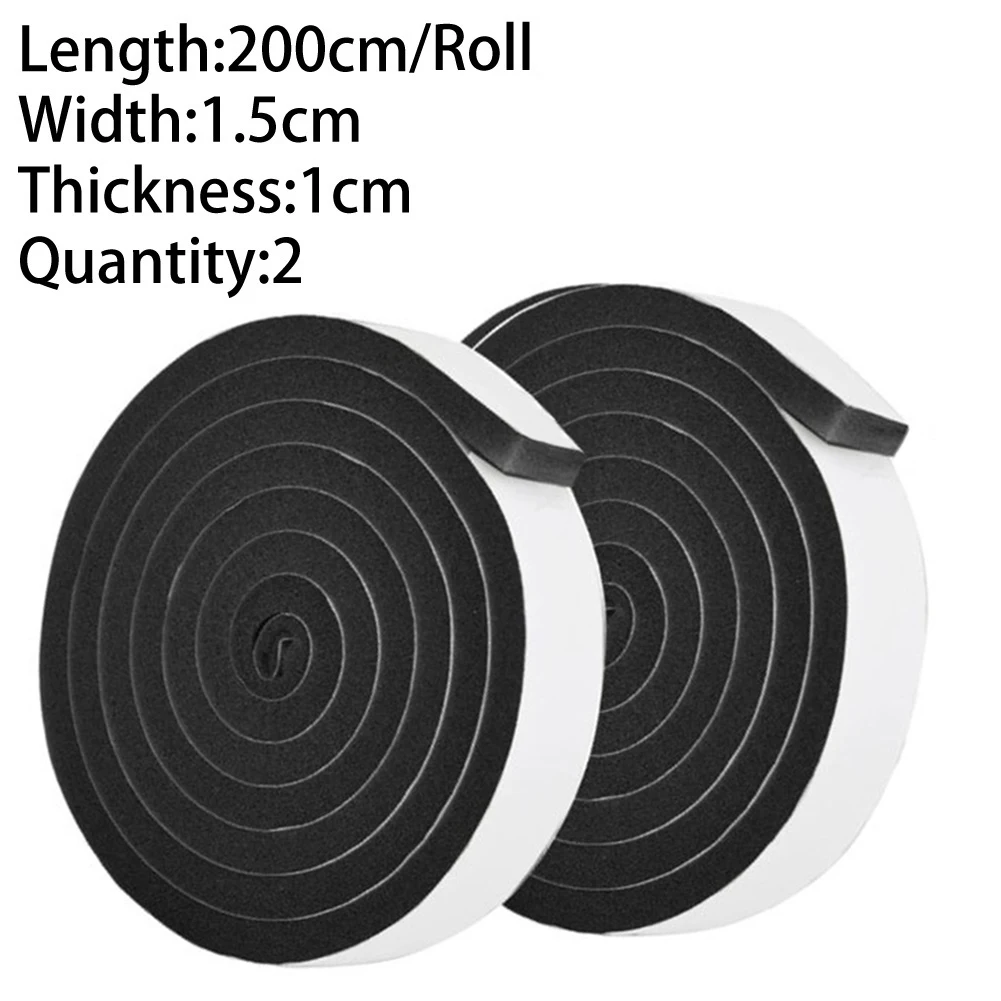 Sealing Sponge Strip Seal Self-adhesive Sound Waterproof Weather Windshield 1pcs/2pcs Black Casement Brand New
Sealing Sponge Strip Seal Self-adhesive Sound Waterproof Weather Windshield 1pcs/2pcs Black Casement Brand New