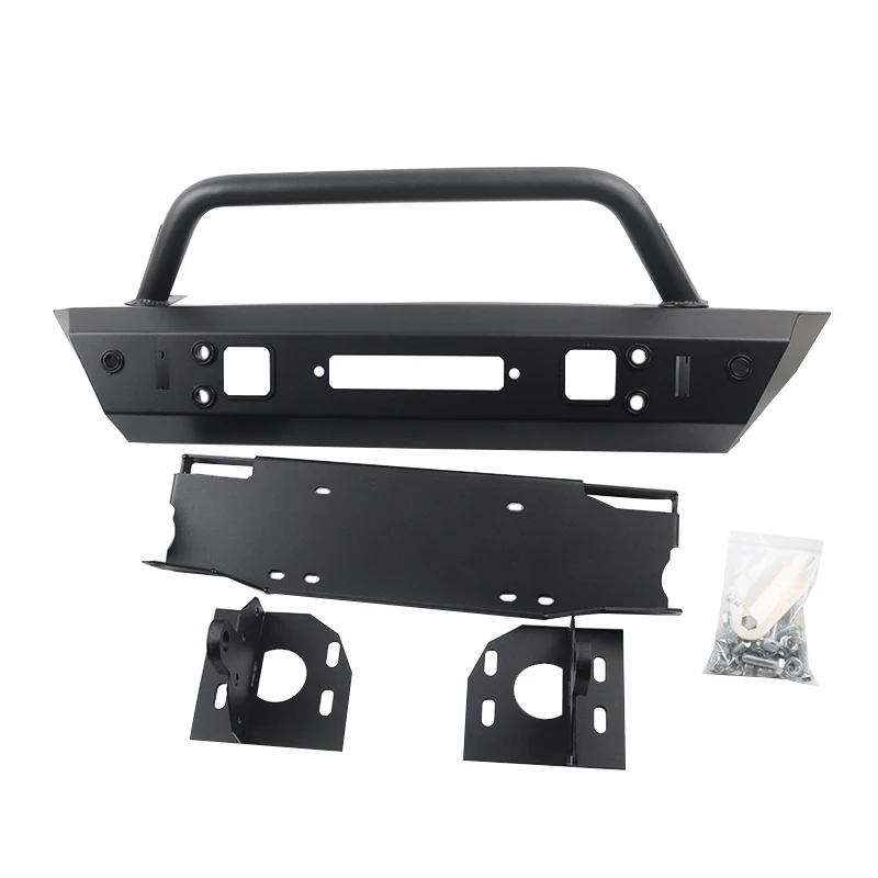 High quality front bumper with sensor holes metal steel for Jeep wrangler JL 2018+
High quality front bumper with sensor holes metal steel for Jeep wrangler JL 2018+