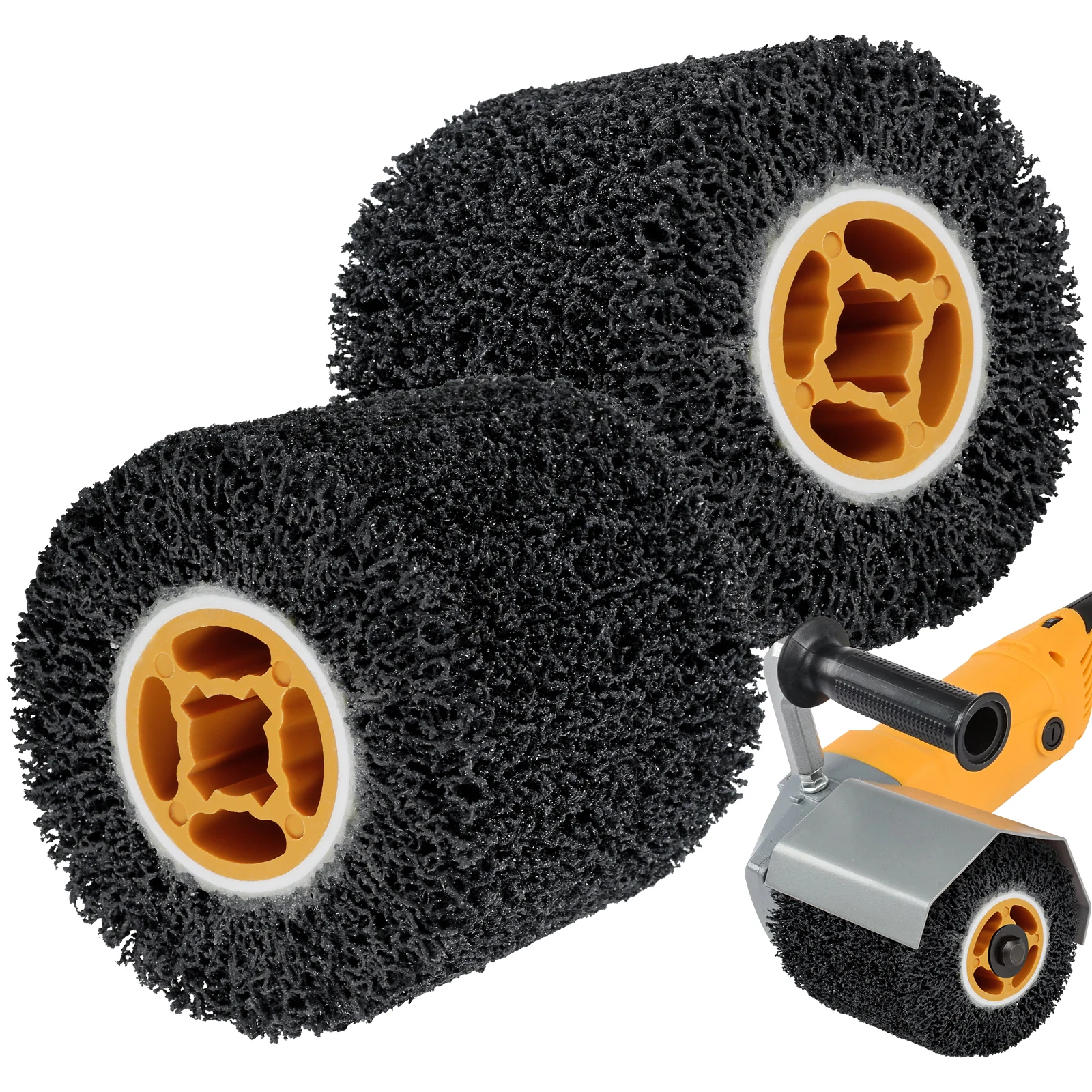 2Pcs Abrasive Drawing Wheel Surface Conditioning Tool Heat-Resistant Wire Wheel Burnishing Tool Durable Wire Drawing Wheel
2Pcs Abrasive Drawing Wheel Surface Conditioning Tool Heat-Resistant Wire Wheel Burnishing Tool Durable Wire Drawing Wheel