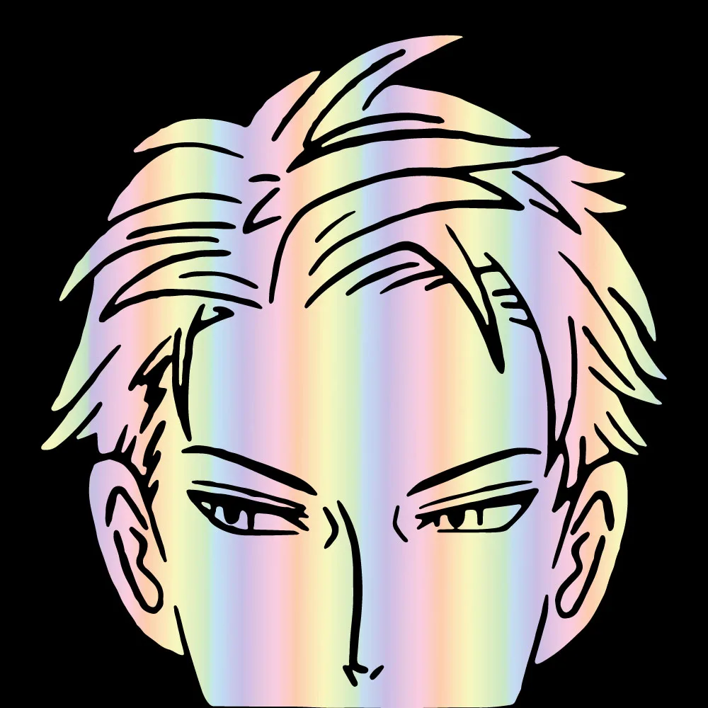 Japanese Anime Vinyl Decal for Car Laptop Motocycle JDM Style Car Exterior Decoration Holographic Waterproof Auto Sticker
Japanese Anime Vinyl Decal for Car Laptop Motocycle JDM Style Car Exterior Decoration Holographic Waterproof Auto Sticker