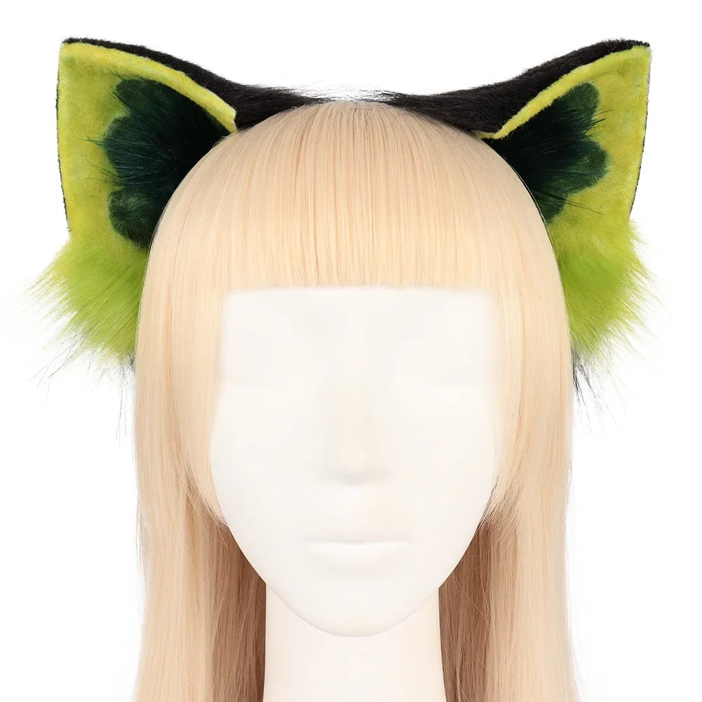 

New Luo Xiaohei Cat Fox Ears Hairbands Headband Hairhoop Headwear for Cosplay Costume Accessories