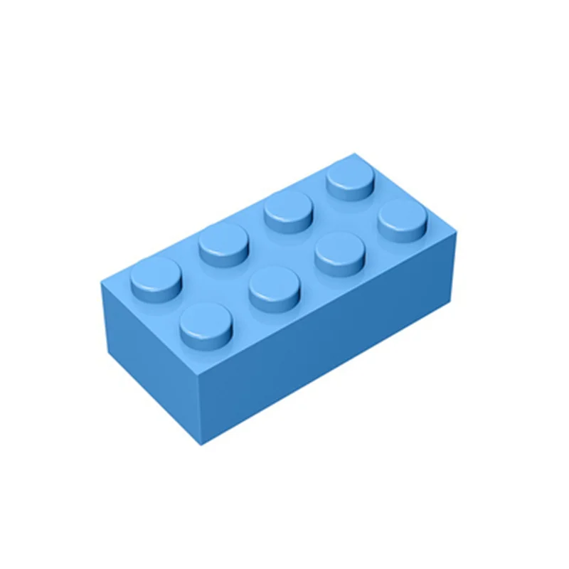 

DIY 2x4 Dots Thick Figures Bricks Educational Classic Assemblage Building Blocks Compatible Leduo 3001 Toys For Children