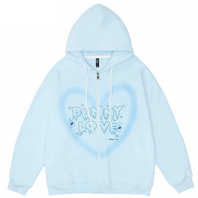 Y2k 2023 Women Zip-up Hoodie Hip Hop Streetwear Graffiti Print Heart Letter Bear Print Sweatshirt Autumn Harajuku Punk E-girl
Y2k 2023 Women Zip-up Hoodie Hip Hop Streetwear Graffiti Print Heart Letter Bear Print Sweatshirt Autumn Harajuku Punk E-girl