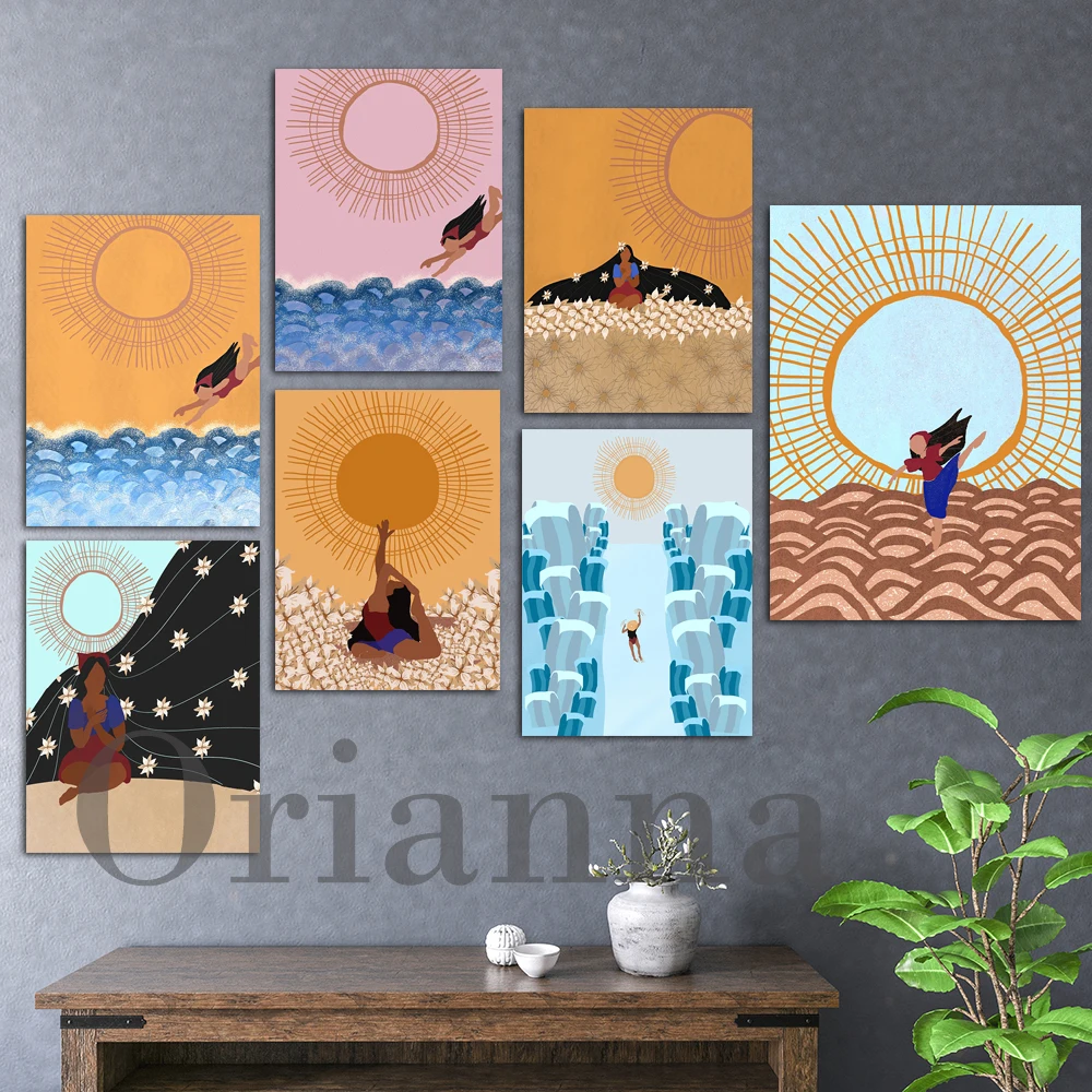 Siargao Filipino Feminist Boho Abstract Coloured Drawing Sun Yoga Wall Art Print Posters Nordic Modern Home Decor Painting Gift
Siargao Filipino Feminist Boho Abstract Coloured Drawing Sun Yoga Wall Art Print Posters Nordic Modern Home Decor Painting Gift