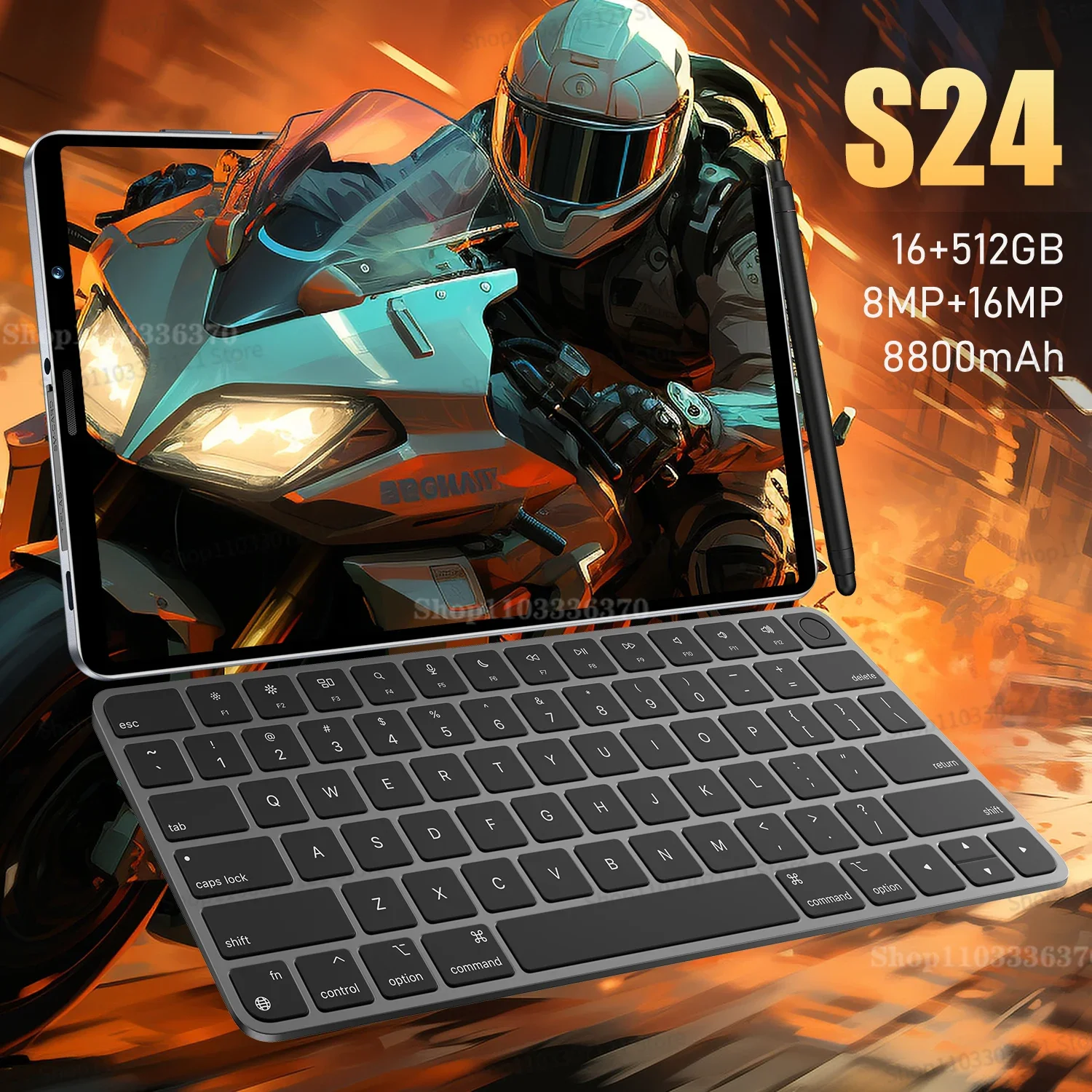 2024 Original Global Version Tablet PC S24 Snapdragon 888 8800mAh Android 13 RAM 16GB+ROM 512TB 5G HD 4K Screen WIFI Mi Tab
2024 Original Global Version Tablet PC S24 Snapdragon 888 8800mAh Android 13 RAM 16GB+ROM 512TB 5G HD 4K Screen WIFI Mi Tab