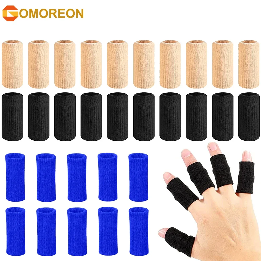 GOMOREON 10Pcs/Set Sports Finger Sleeves Arthritis Support Elastic Finger Guard Outdoor Volleyball Basketball Finger Protection
GOMOREON 10Pcs/Set Sports Finger Sleeves Arthritis Support Elastic Finger Guard Outdoor Volleyball Basketball Finger Protection