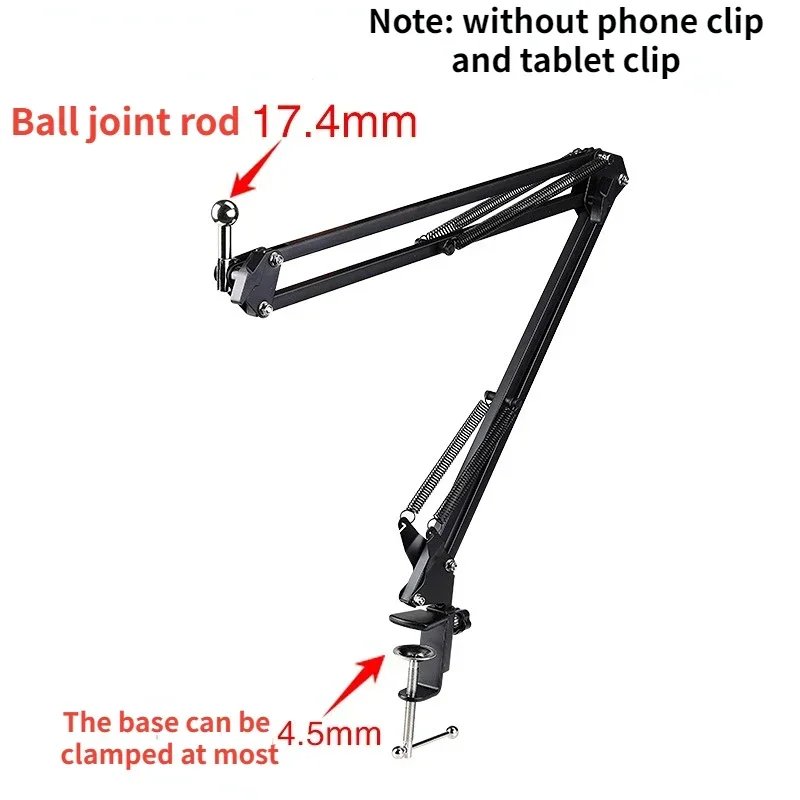 1PC Tablet Holder For Bed iPad Stand 360° Rotating Desktop Phone Mount with Aluminum Arm For 4.5"~12.9" Xiaomi Samsung Tablet
1PC Tablet Holder For Bed iPad Stand 360° Rotating Desktop Phone Mount with Aluminum Arm For 4.5"~12.9" Xiaomi Samsung Tablet